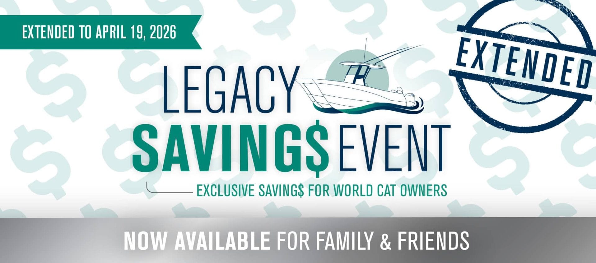 Legacy Savings Event