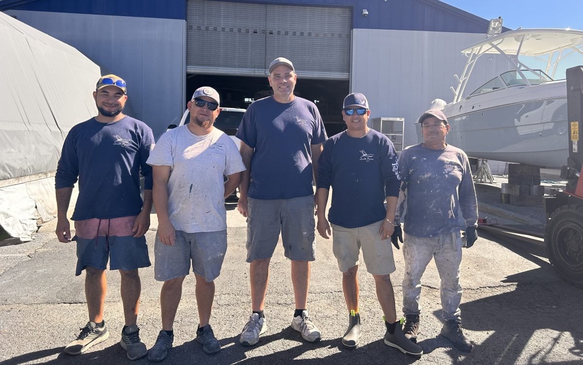 island yacht service team