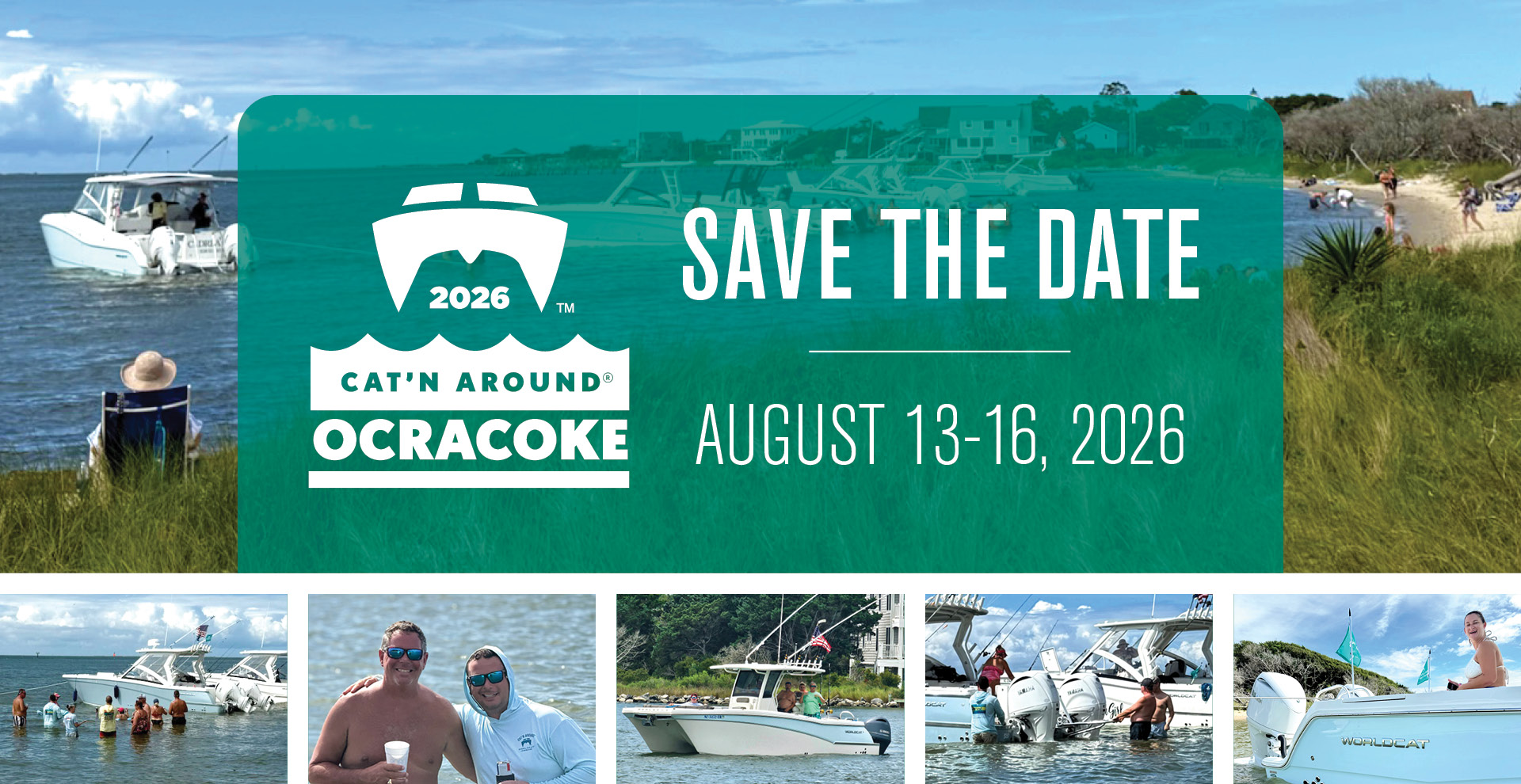 Ocracoke Save the Date - August 13 thru 16, 2026