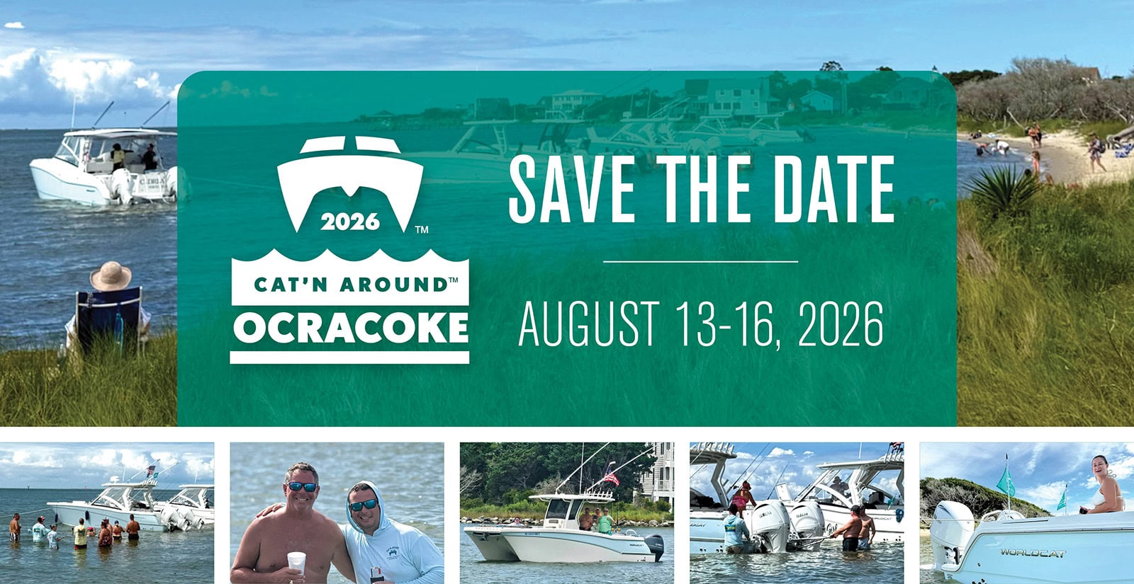 Ocracoke Save the Date - August 13 thru 16, 2026